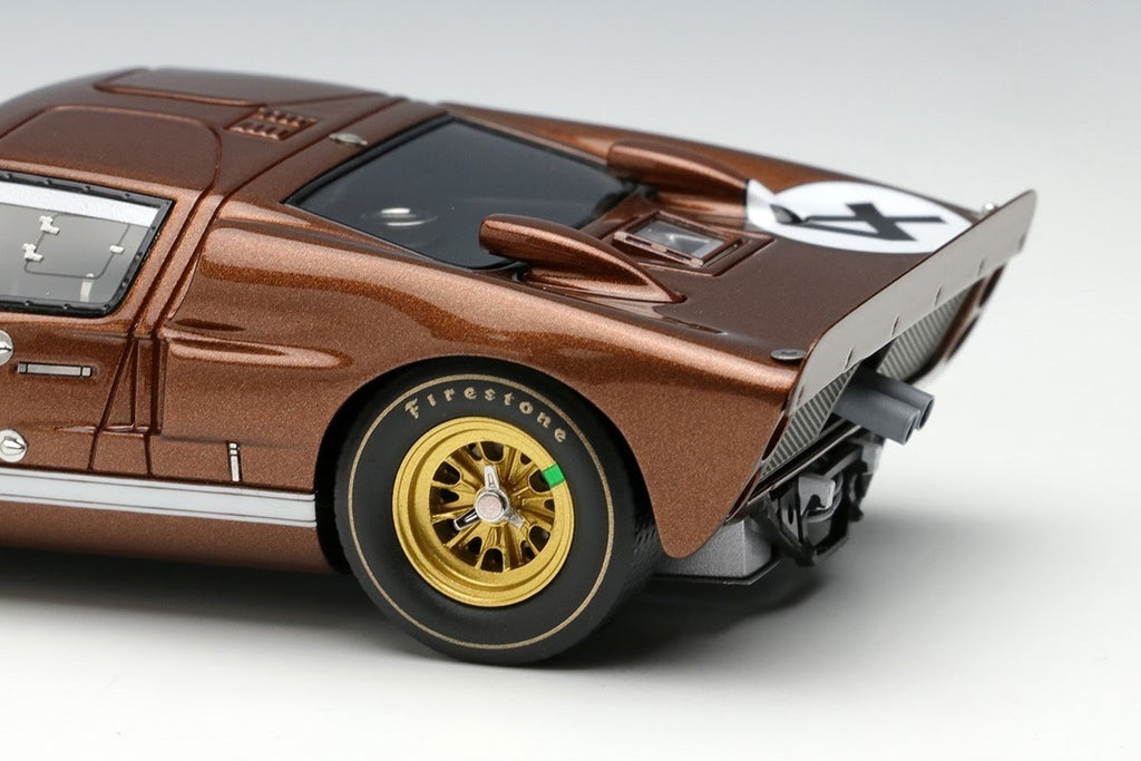 Make Up EIDOLON EM301E 1/43 Ford GT40 Mk.II Holman-Moody 1966 Le Mans 24H #4