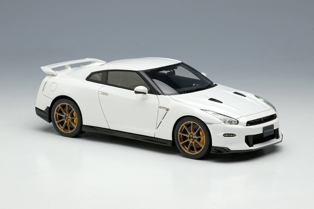 EIDOLON EM684B 1/43 Nissan GT-R T-Spec 2024 Brilliant White Pearl