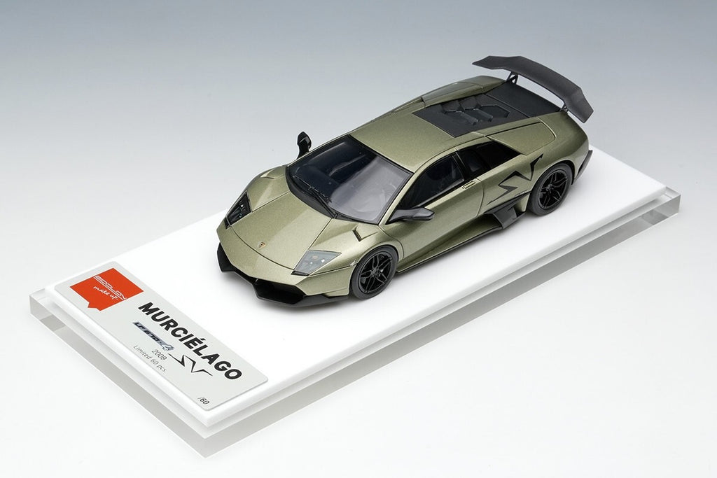 EIDOLON EM336Q 1/43 Lamborghini Murcielago LP670-4 Super Veloce 2009 Verde Draco
