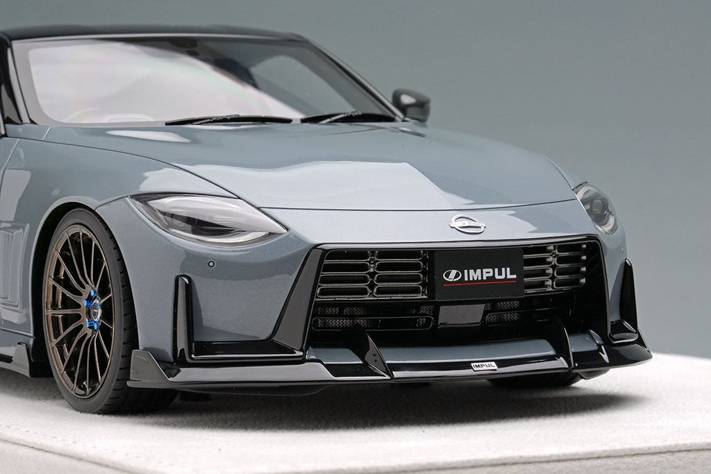 Make Up EIDOLON EML194D 1/18 IMPUL Fairlady Z 2023 Gray Black Resin Limited 60ps