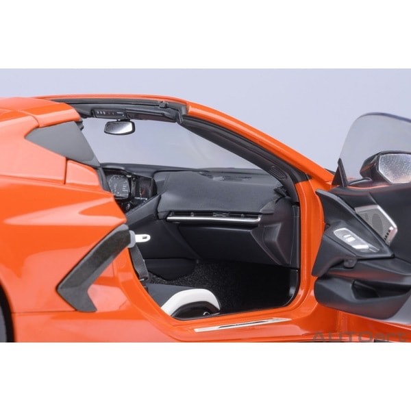 AUTOart 71283 1/18 Chevrolet Corvette C8 Stingray Z51 Orange Diecast