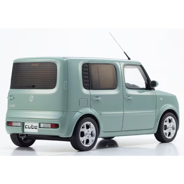 Kyosho KSR18060AM - 1/18 Nissan Cube Aqua Mint [Resin Cast Mini Car]