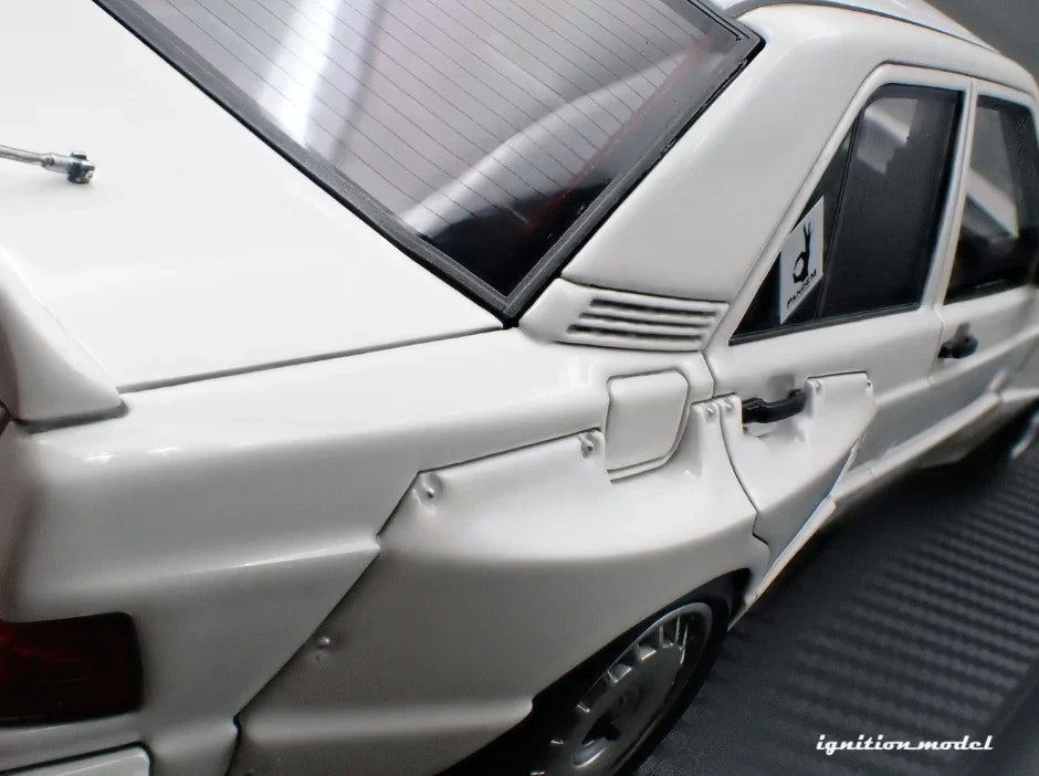 Ignition Model IG3774 1/18 PANDEM Mercedes-Benz 190 White Resin Car