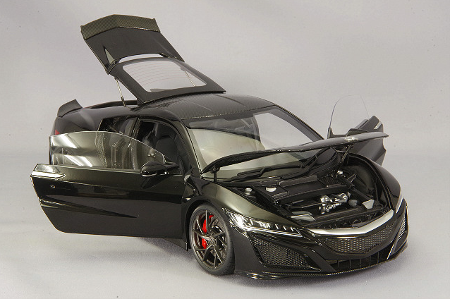 AUTOart Aa73232 1/18 Honda NSX NC1 Hybrid 2016 Berlina Black Metallic