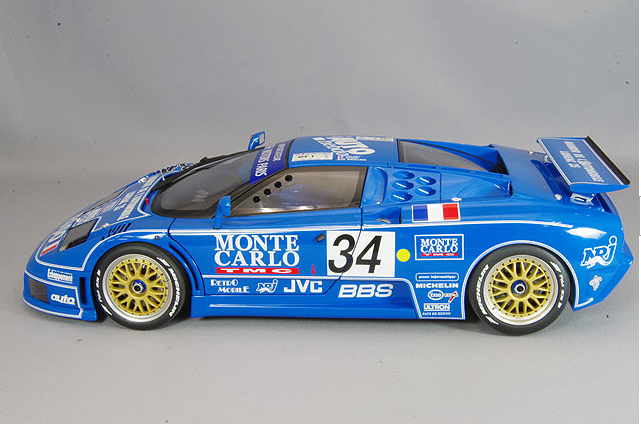 AUTOart 89417 1/18 Bugatti EB110 SS Le Mans 24H #34 1994 Livery
