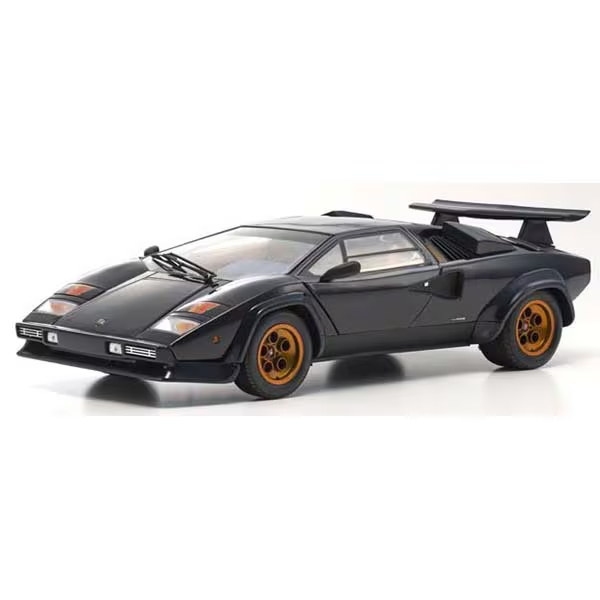 Kyosho KS08320D - 1/18 Lamborghini Countach Walter Wolf Dark Blue
