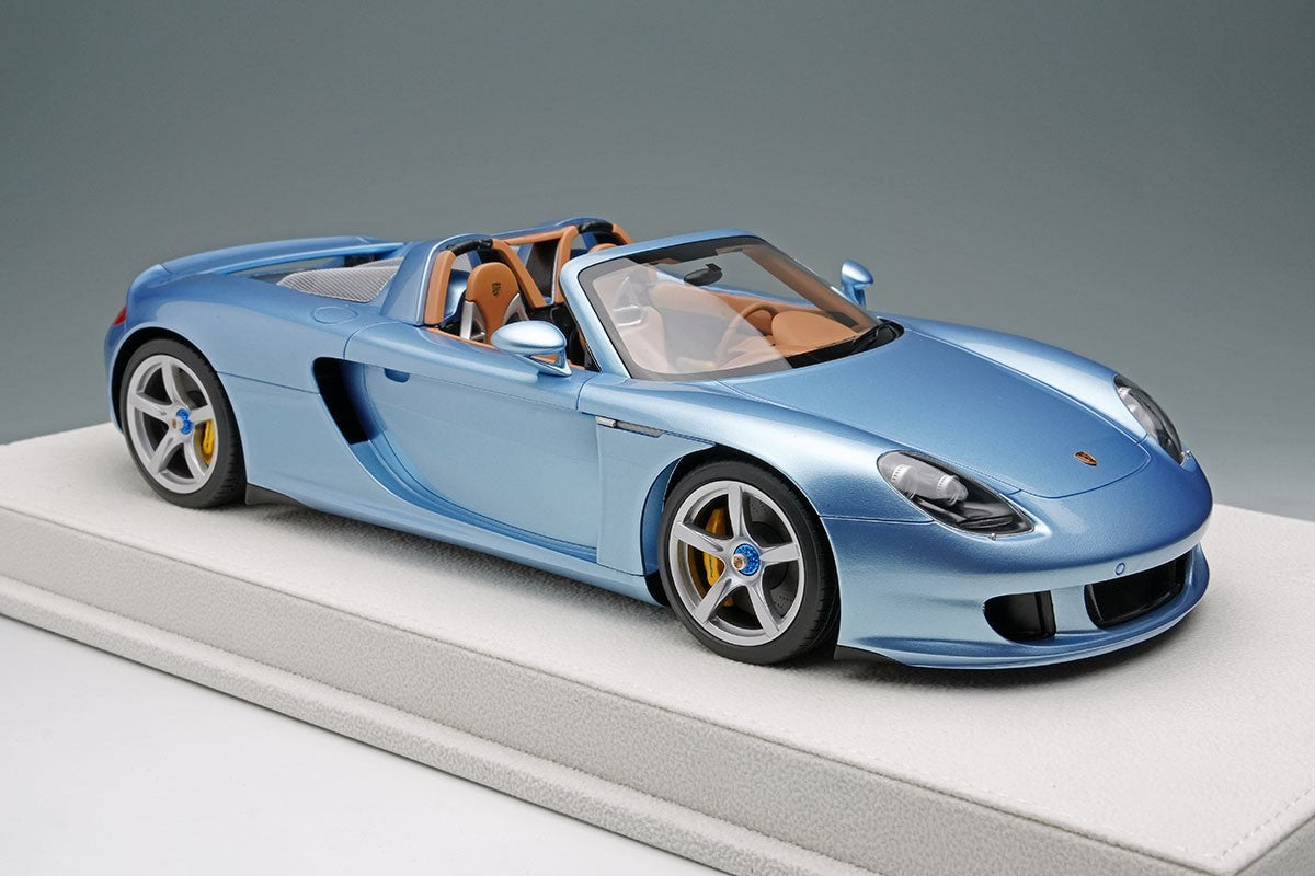 EIDOLON EML070H 1/18 Porsche Carrera GT 2004 Horizon Blue Metallic Limited 100pc
