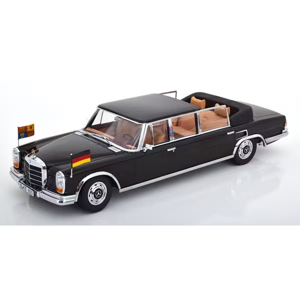 KK Scale KKDC181185 - 1/18 Mercedes 600 W100 Landaulet 1965 Elizabeth II
