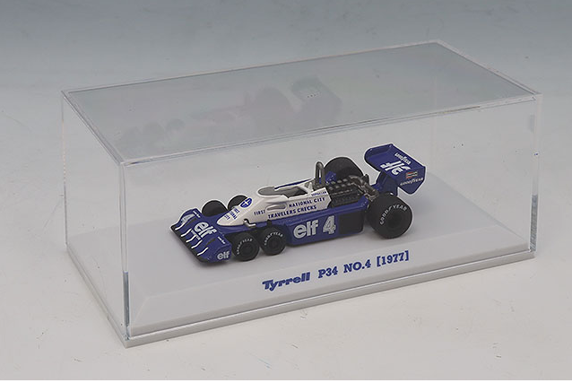 Kyosho K07038B-SET 1/64 Tyrrell P34 Set 1976-1977 Multicolor Diecast