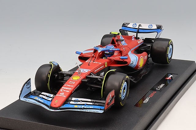 Bburago K18-16815SMIA 1/18 Ferrari SF-24 #55 Sainz Miami GP 2024 F1 Red Diecast