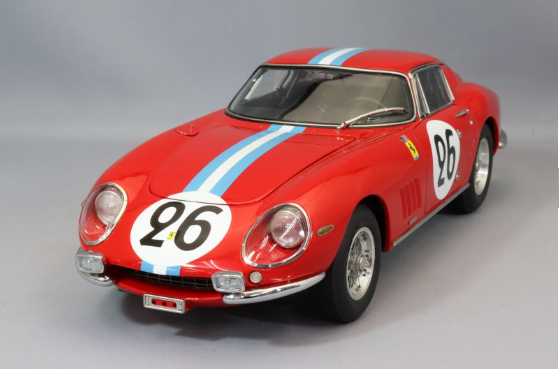 CMC CMC-199 1/18 Ferrari 275 GTB/C Le Mans 24H 1966 #26 Multi Color Diecast