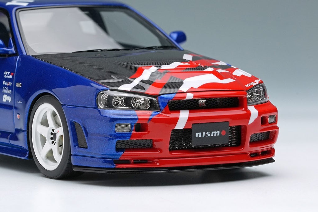 EIDOLON EM771 1/43 Nissan Skyline GT-R BNR34 Nismo R-Tune Launch Version 2000