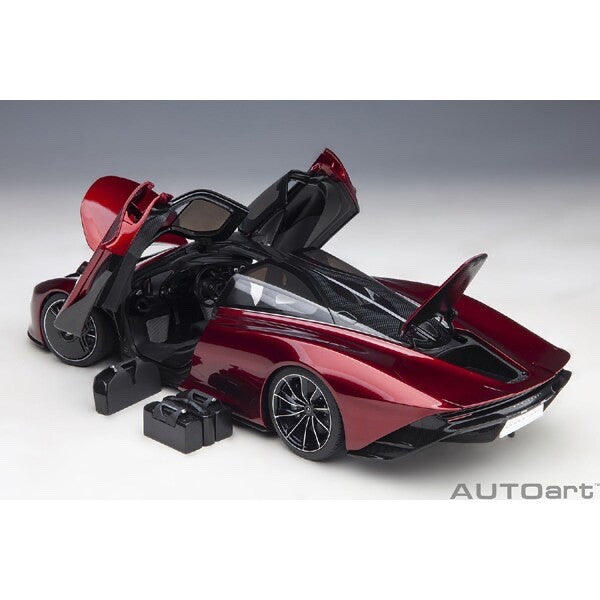 AUTOart 76087 1/18 McLaren Speedtail Metallic Red Die-Cast Model Car