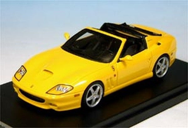 Looksmart LS127B 1/43 Ferrari 575 Superamerica Cabriolet Yellow Resin