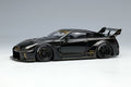 Make Up EIDOLON LB012G 1/43 LB-Silhouette Works GT 35GT-RR Black Gold Stripe