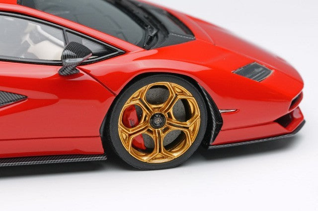 EIDOLON EM740B 1/43 Lamborghini Countach LPI 800-4 2022 Red Resin Limited 112pcs