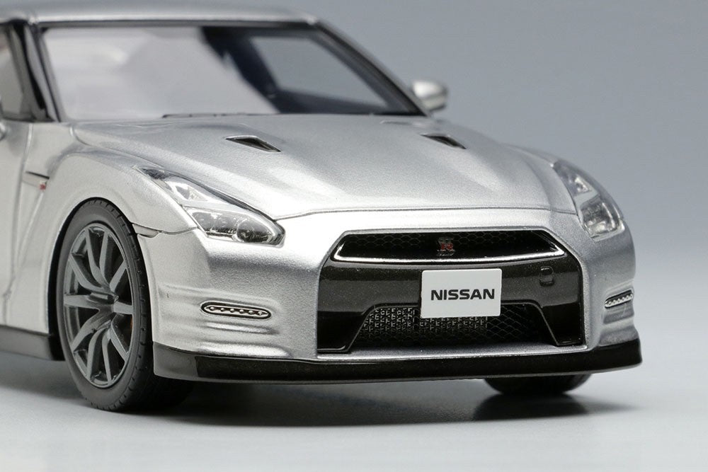 EIDOLON EM414C 1/43 Nissan GT-R R35 2014 Premium Ultimate Silver Metallic