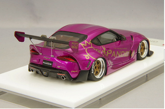 Make Up EIDOLON RB007C 1/43 Pandem GR Supra Ver1.5 Candy Purple Widebody 2019