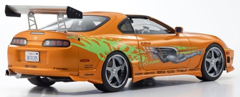 Kyosho KS08975FF 1/18 Toyota Supra Turbo 1994 Fast Furious Diecast