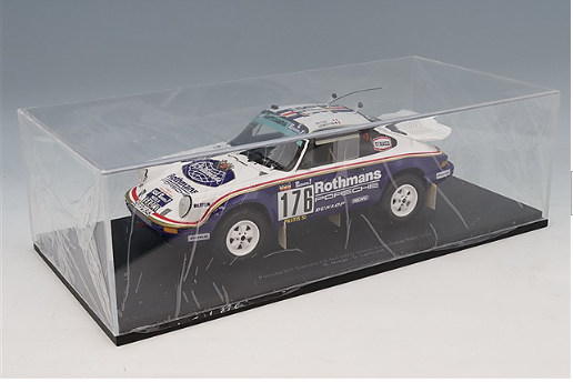 Spark S18S318 1/18 Porsche 911 Carrera 3.2 953 Dakar Winner 1984 Multi Resin