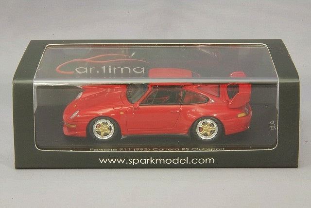 Spark CA04315013CN 1/43 Porsche 911 993 Carrera RS Clubsport Red