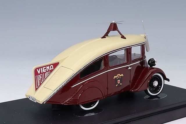 AUTOCULT AUT08023 1/43 Singer Popular Vienna 1935 Red Ivory Resin