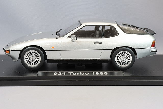 KK Scale KKDC180901 1/18 Porsche 924 Turbo 1986 Silver Diecast