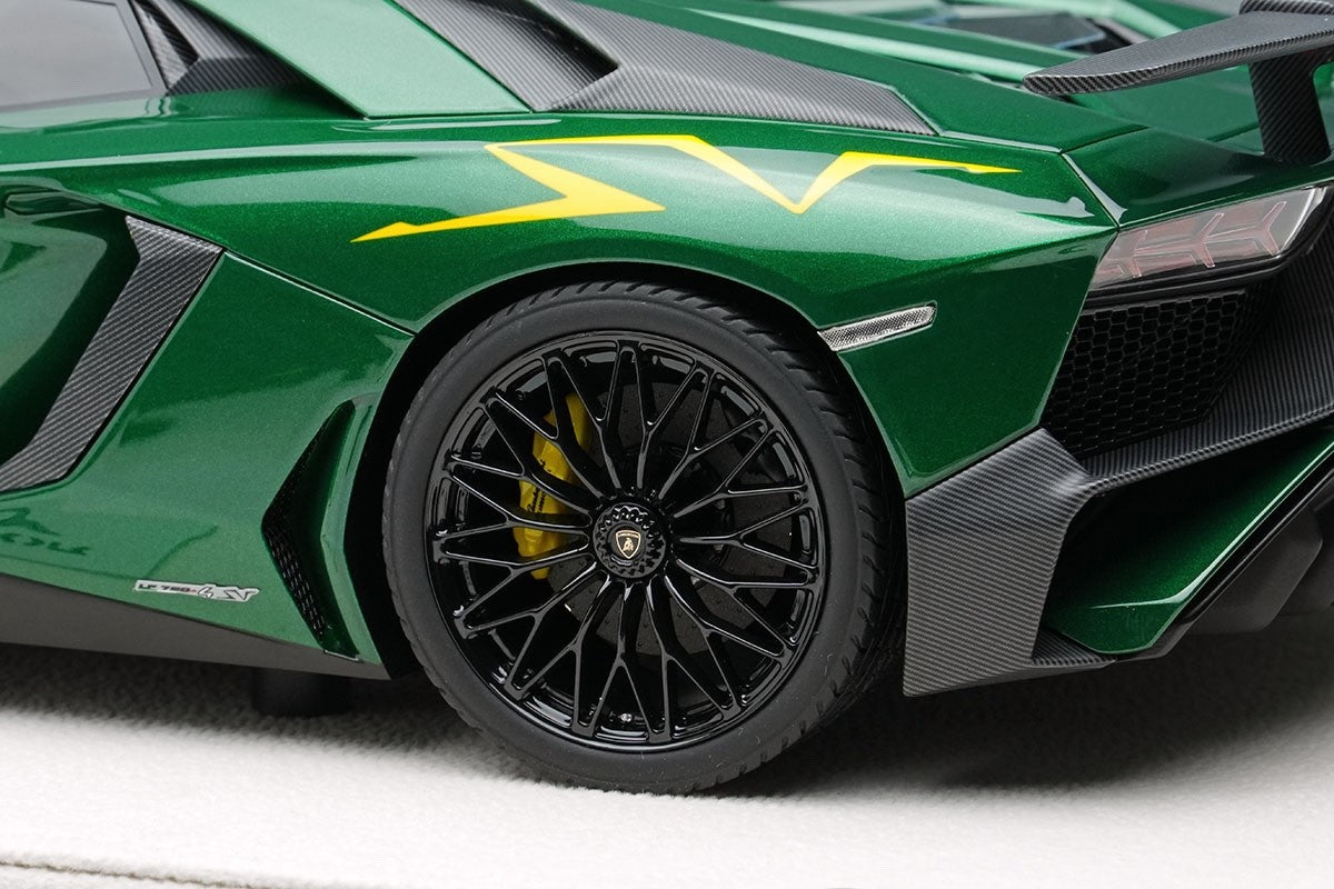 EIDOLON EML007I 1/18 Lamborghini Aventador SV Roadster 2015 Green limited 30pcs