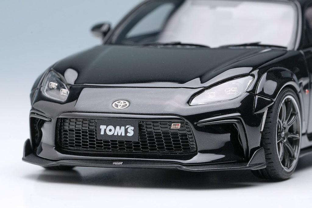 Make Up EIDOLON EM725H 1/43 TOM'S GR86 Wide Body 2022 Crystal Black Silica