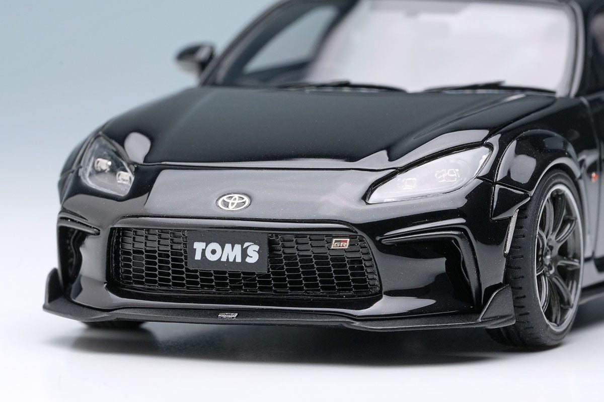 Make Up EIDOLON EM725H 1/43 TOM'S GR86 Wide Body 2022 Crystal Black Silica