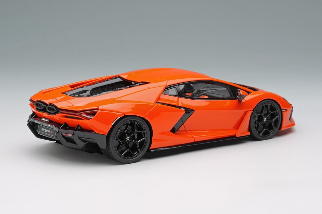 Make Up EIDOLON EM739A 1/43 Lamborghini Revuelto 2024 Arancio Apodis/Black