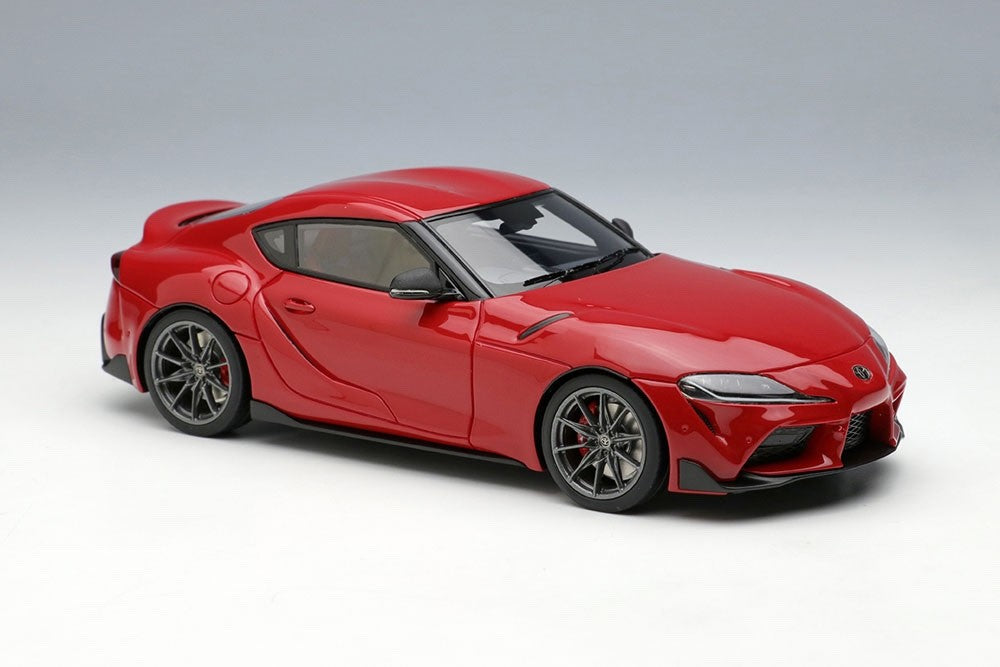 EIDOLON EM468C 1/43 Toyota GR Supra RZ A91 2022 Prominence Red Japan