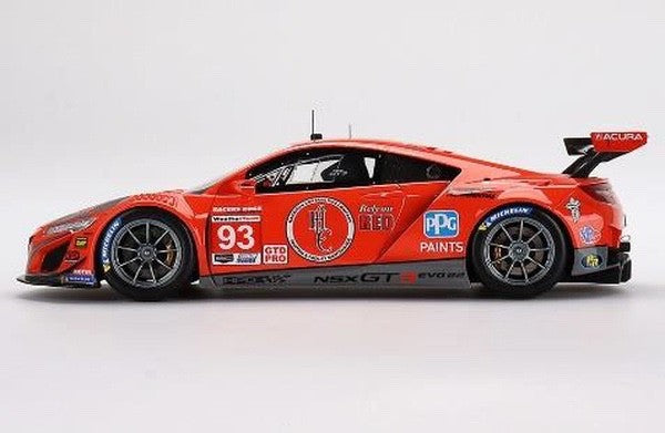 TOP SPEED TS0446 1/18 Acura NSX GT3 EVO22 IMSA Sebring 12H 2022 #93 WTR Resin