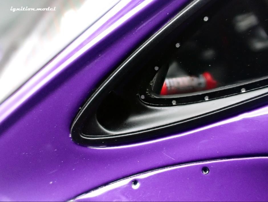 Ignition Model IG3698 1/18 Porsche 911 RWB 930 Purple WORK Meister S1