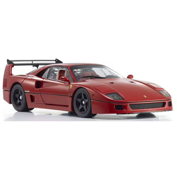 Kyosho KS08416RLM 1/18 Ferrari F40 Lightweight LM Wing Red Die-cast Model Car