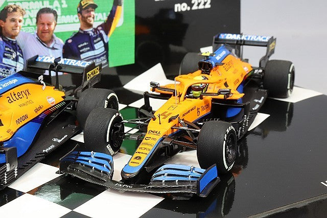 Minichamps MC532210304 1/43 McLaren MCL35M 2021 2-Car Resin