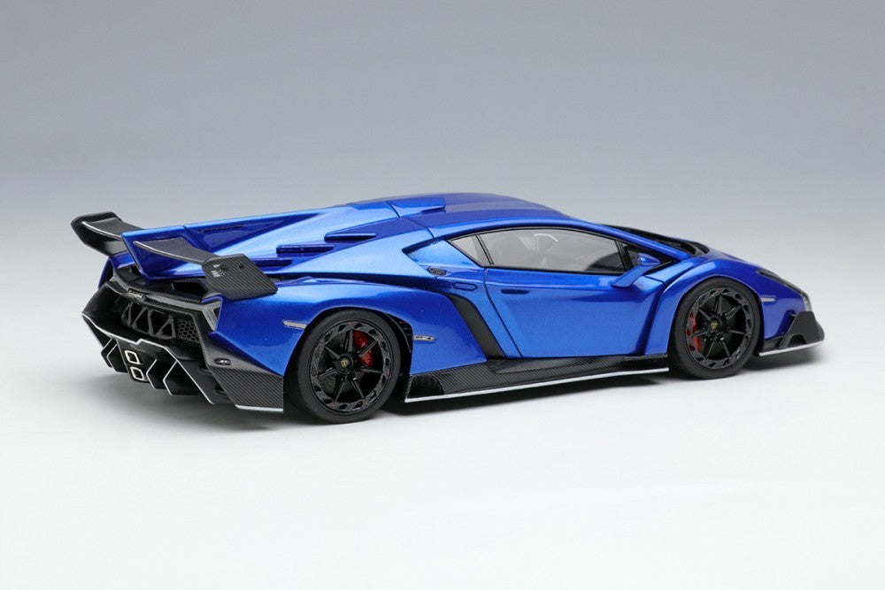 EIDOLON EM449H 1/43 Lamborghini Veneno 2013 Blu Nethuns Resin
