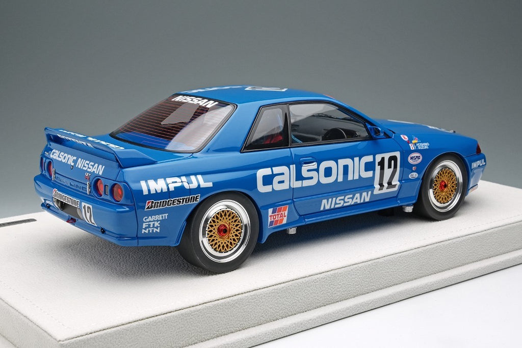 EIDOLON EML185 1/18 Calsonic Skyline GT-R Gr.A 1990 JTC 300km Winner #12