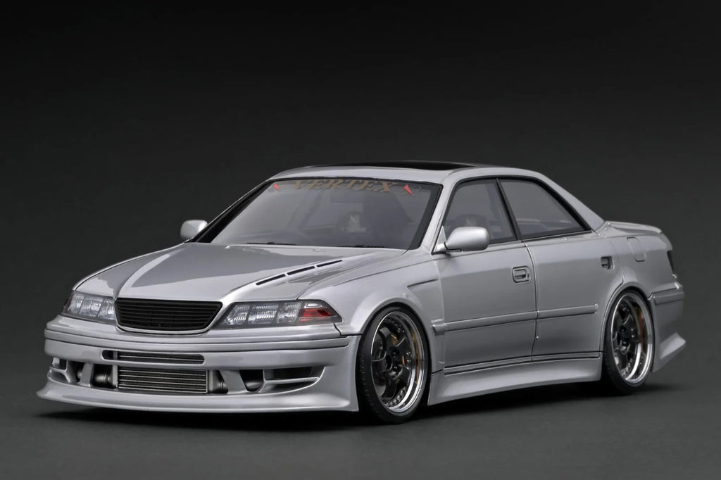 Ignition Model IG3578 1/18 VERTEX Toyota Mark II JZX100 Silver Resin