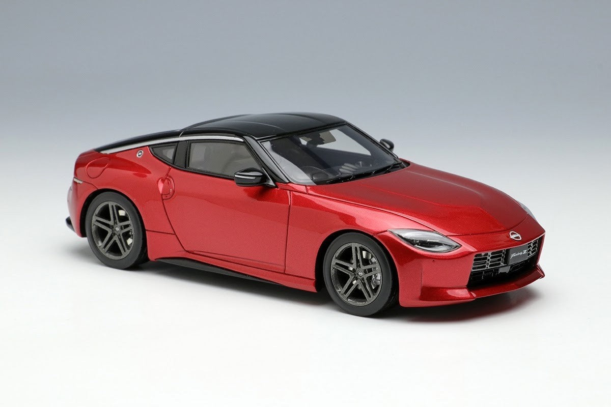 Make Up EIDOLON EM648F 1/43 Nissan Fairlady Z RZ34 Carmine Red/Super Black