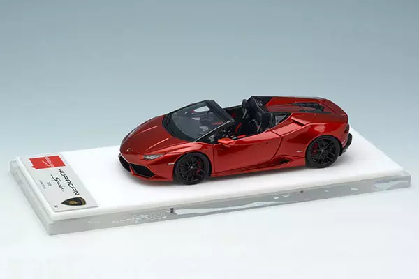Make Up EIDOLON EM342B1 1/43 Lamborghini Huracan LP610-4 Spyder Candy Red 2015