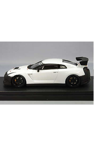 hpi hpi8457 1/43 Nissan GT-R R35 Test Car Fuji 2009 Multi Color Resin
