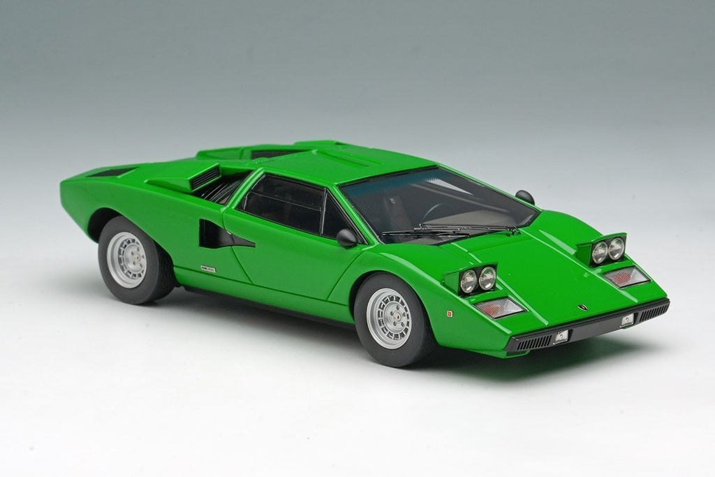 Make Up EIDOLON EM822E 1/43 Lamborghini Countach LP400 1974 Green Resin