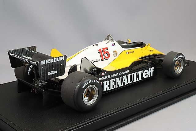 TOPMARQUES GRP143C 1/18 Renault RE40 1983 French GP Winner #15 Resin