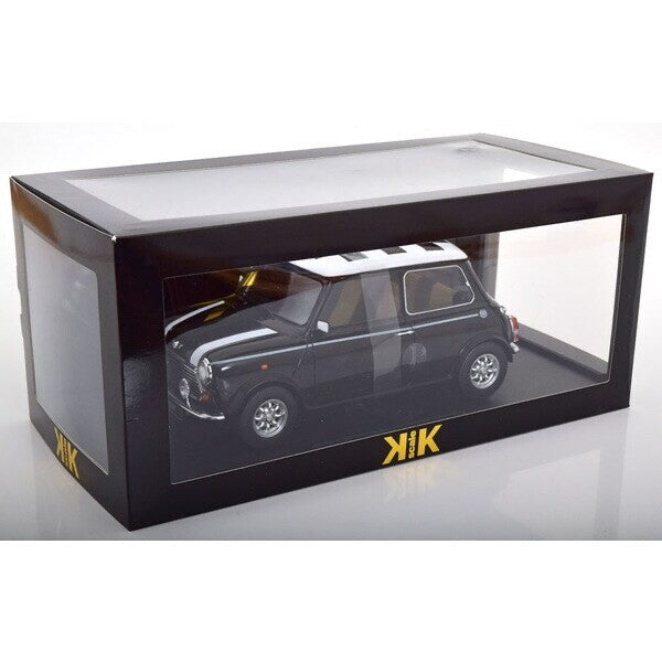 KK Scale KKDC120055R - 1/12 Mini Cooper Checkered Flag Black/White Right-Hand