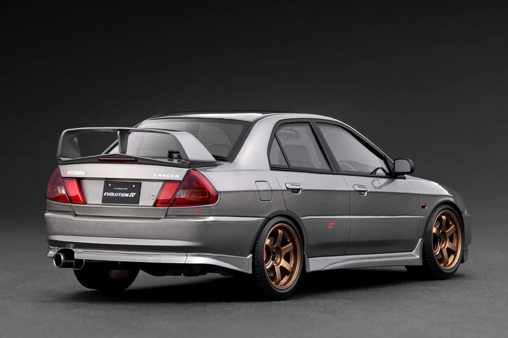Ignition Model IG3851 1/18 Mitsubishi Lancer Evolution IV CN9A Gun Metallic