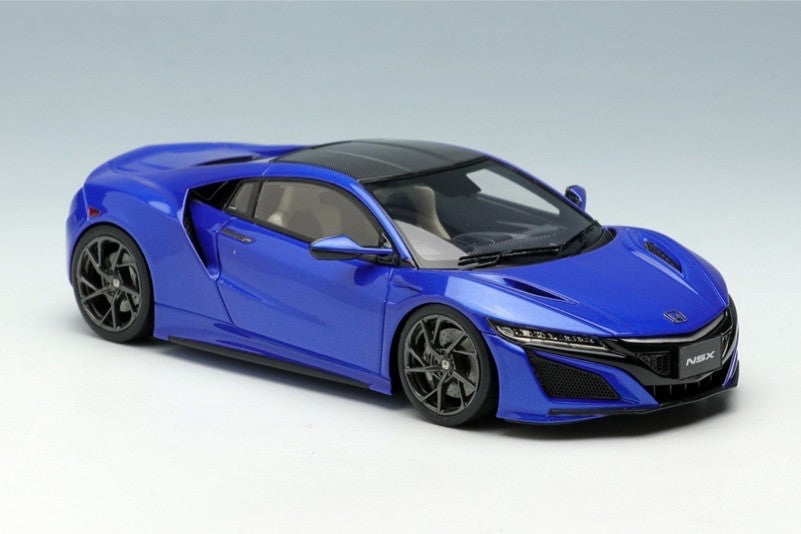Make Up EIDOLON EM430C 1/43 Honda NSX NC1 Nouvelle Blue Pearl Finish 2016
