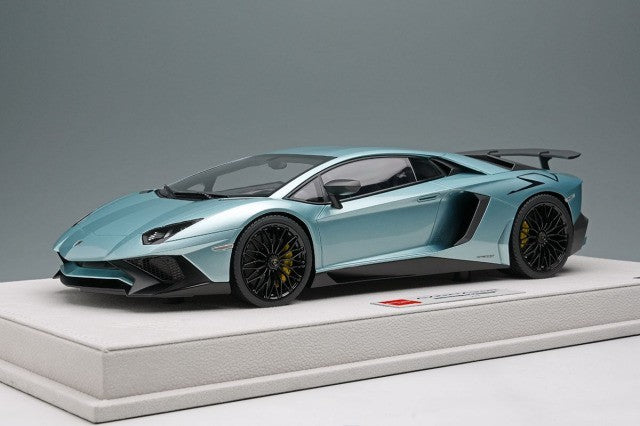EIDOLON EML005H 1/18 Lamborghini Aventador LP750-4 SV 2015 Azzurro Thetys