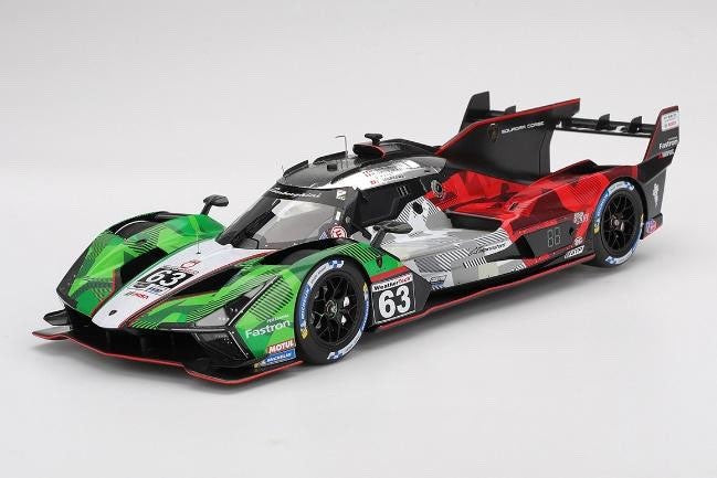 Top Speed TS0683 1/18 Lamborghini SC63 2025 Daytona 24H #63 Squadra Corse Resin
