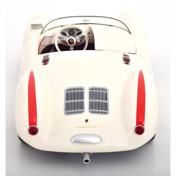 KK scale KKDC120114 1/12 Porsche 550A Spyder 1953–1957 White/Red (Diecast Model)